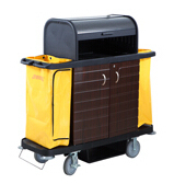 High Quality Plastic Housingkeeping Cart Image1