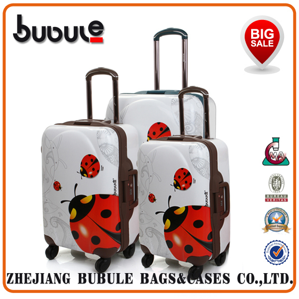 Shiny Hard PC Plastic Frame Spinner Wheels Travel Trolley Ppc03-20"24"28" Image1