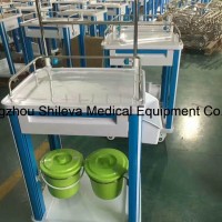 Hospital ABS Plastic Anesthesia Emergency Medical Trolley Cart Price