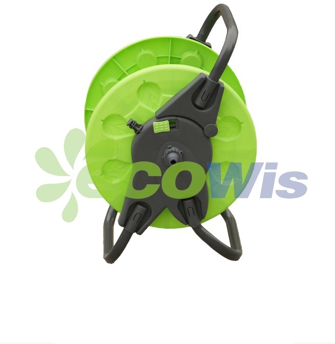 Plastic Hose Holder Cart Garden Hose Trolley Image1