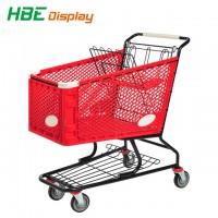 Highbright Supermarket Half Plastic Shopping Trolleys