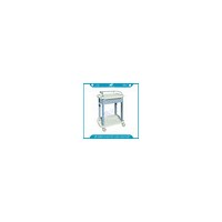Hospital Luxurious Plastic Dressing Trolley Price with Four Noiseless Casters