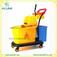 Cleaning Cart for Hotel and Restaurant Using Cleaning Trolley