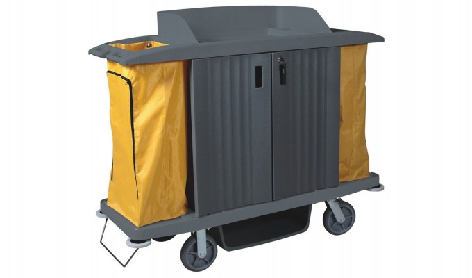 Plastic Multi-Funtion Sercice Cart Trolley for Hotel Image1
