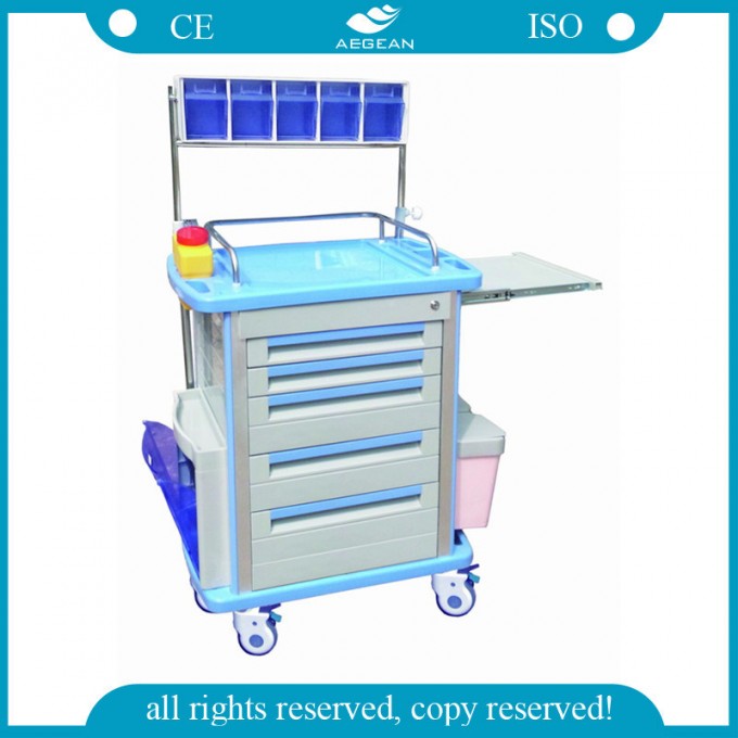 AG-At001A1 High-Strength Plastic Hospitality Drawer Trolley Image1