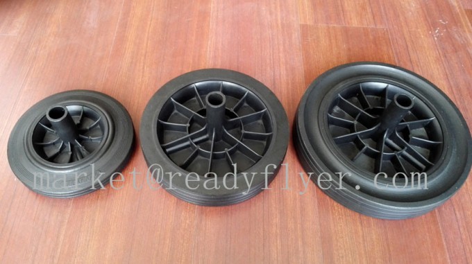 Rubber Wheel for Waste Cart Image1