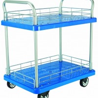 150kg Double Decker Service Hand Truck with Guardrail