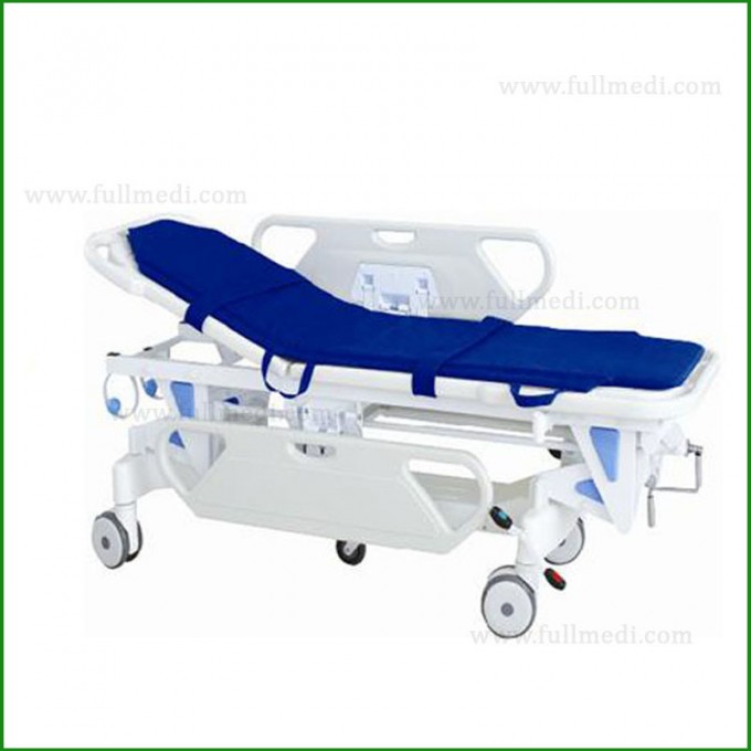 Hospital Medical Luxurious ABS Stretcher Cart with Rise & Fall Function FM0411 Image1
