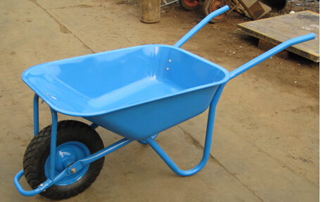 Wb5009 1 Wheel Yellow Wheelbarrow Hand Tool Cart Garden Cart Image1