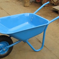 Wb5009 1 Wheel Yellow Wheelbarrow Hand Tool Cart Garden Cart