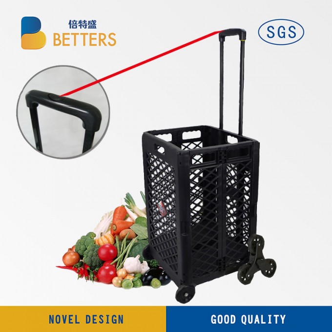 Climb Stair Foldable Shopping Cart Image1