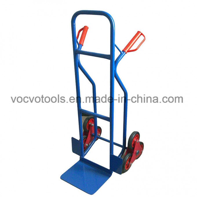 200kg Heavy Duty Six Wheel Hand Cart for Climbing Stairs Tool Trolley Image1