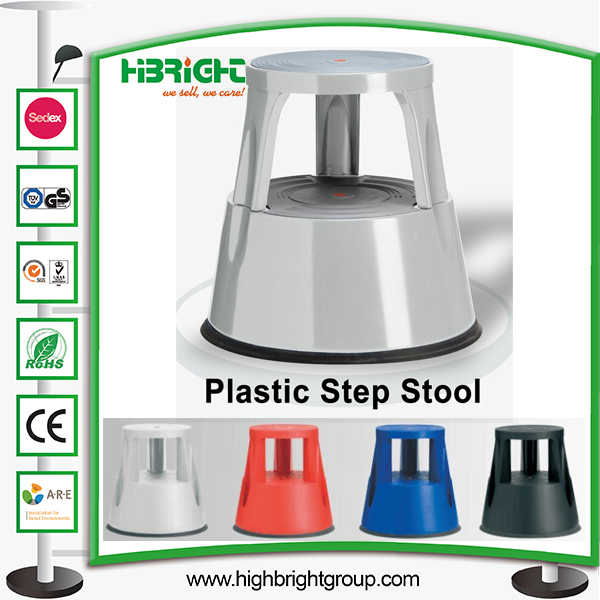 Auto Lock Rolling Safety Step Stool Ladder Image1