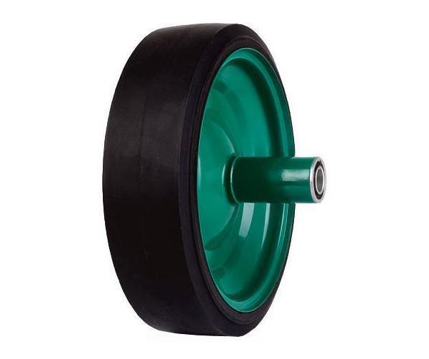 Black 410/350-8 PU Foamed Wheelbarrow Wheel Image1