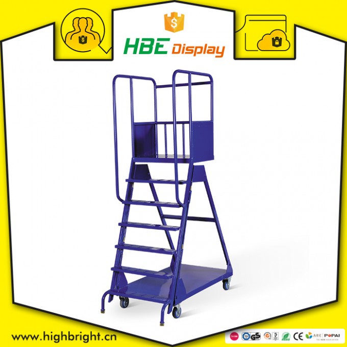 Warehouse Stock Picking Picker Cart Mobile Ladder Truck Image1