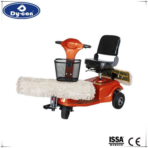 Flexible Small Ride on Dust Cart for Warehouse 007 Image1