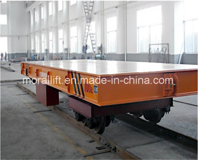 Battery Power Cargo Transfer Trolley for Warehouse Image1