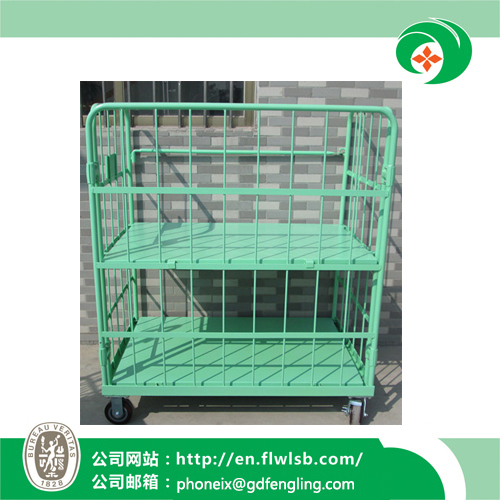 The New Metal Cage Trolley for Warehouse by Forkfit Image1