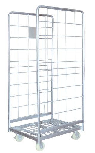 Logistic Hand Trolley Cart for Warehouse Cargo Storage Image1