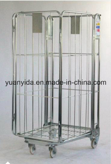 Good Sale Supermarket and Warehouse Roll Pallet/Roll Container/Hand Trolley Image1