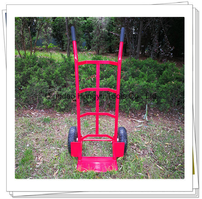 Two Wheels Iron Trolley for Warehouse and Storage (HT1830) Image1