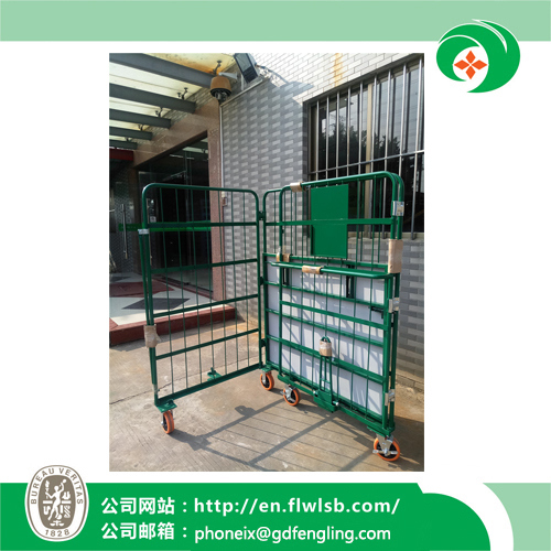 Customized Collapsible Steel Dispatch Trolley for Warehouse with Ce Image1