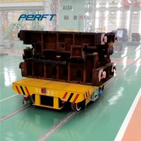 Cross-Bay Warehouse Rail Transport Vehicle Trailer Transfer Cart