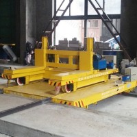 Motorized Steel Industrial Transfer Cart Used (KPC-40T)