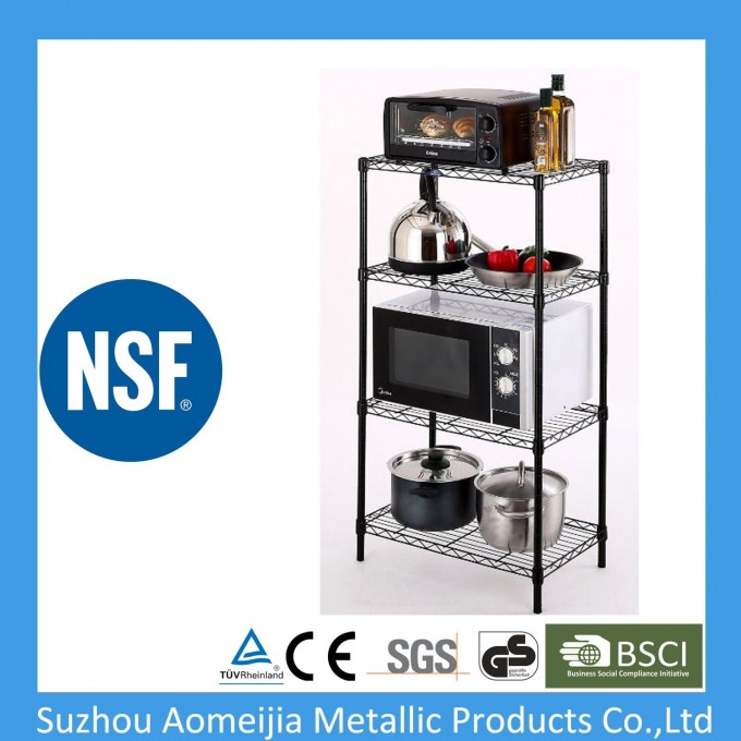 Amjst054sw 3 Layer Wire Trolley with Ce Certificate Image1
