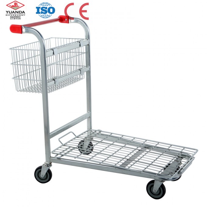 2017 New Warehouse Flat Wire Trolley Image1