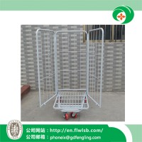 Powder Coating Cage Trolley for Warehouse with Ce Approval