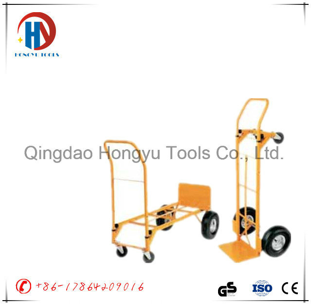 Four Wheel High Quality Hand Metal Trolley (HT1842) Image1