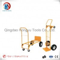 Four Wheel High Quality Hand Metal Trolley (HT1842)