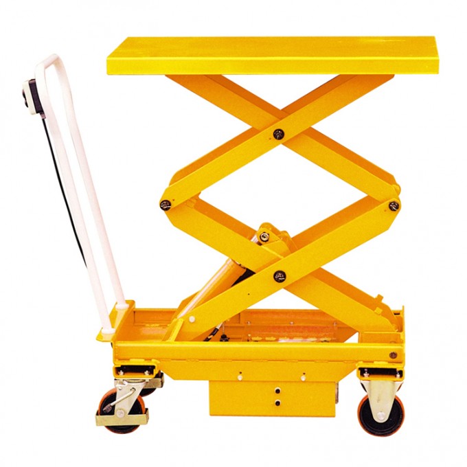 Mobile Electric Hydraulic Elevating Lift Table Cart Image1