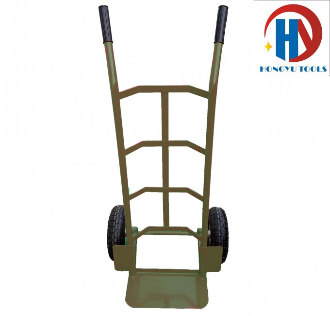 Heavy Duty Warehouse Metal Hand Trolley Image1