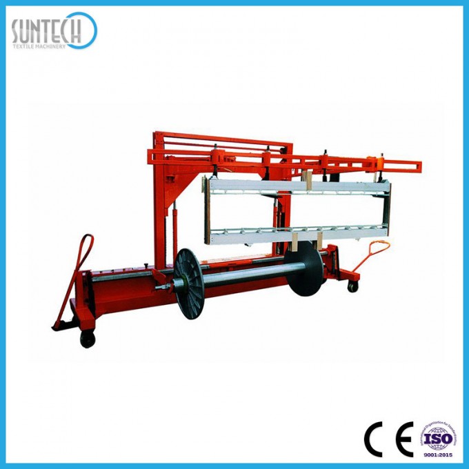 Hydraulic Warp Beam Lift Trolley with Harness Frame (ST-HBT-02) Image1