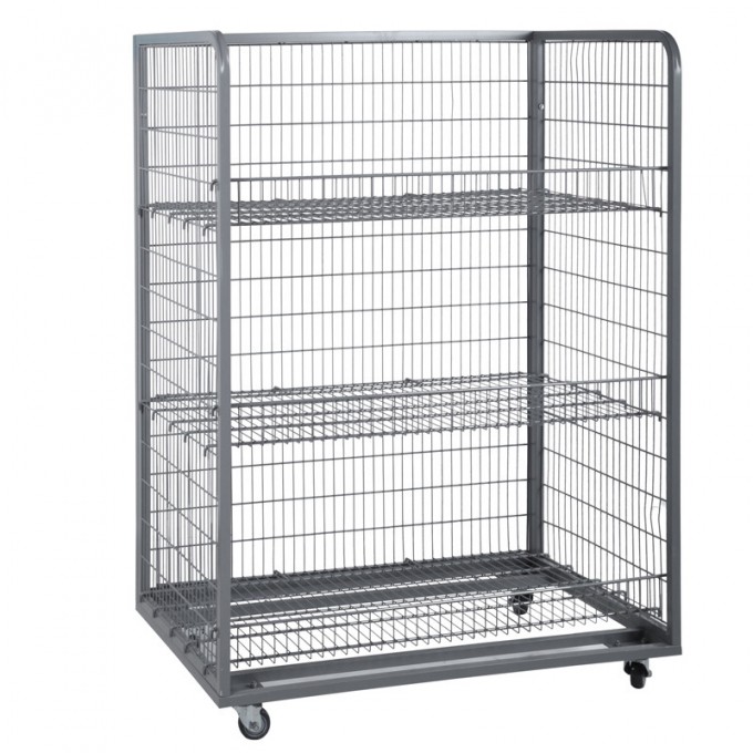 Warehouse Supermarket Logistic Transportation Roll Cart Image1
