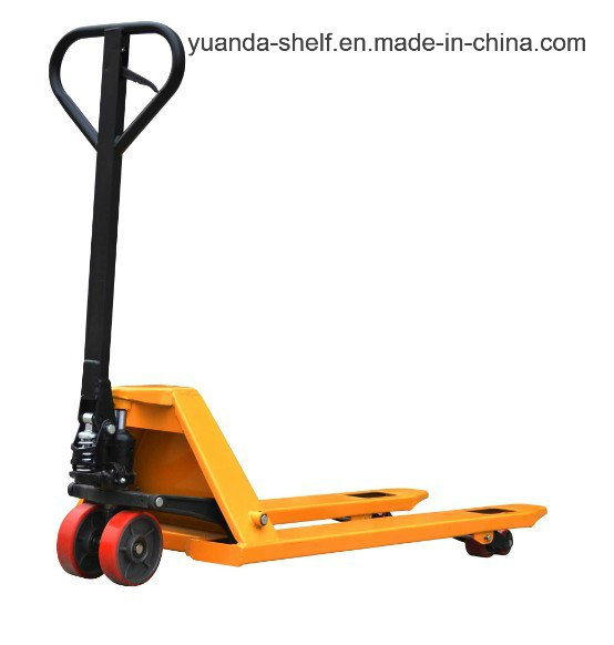 High Capacity Hand Pallet Jack Tray Cart for Warehouse Image1