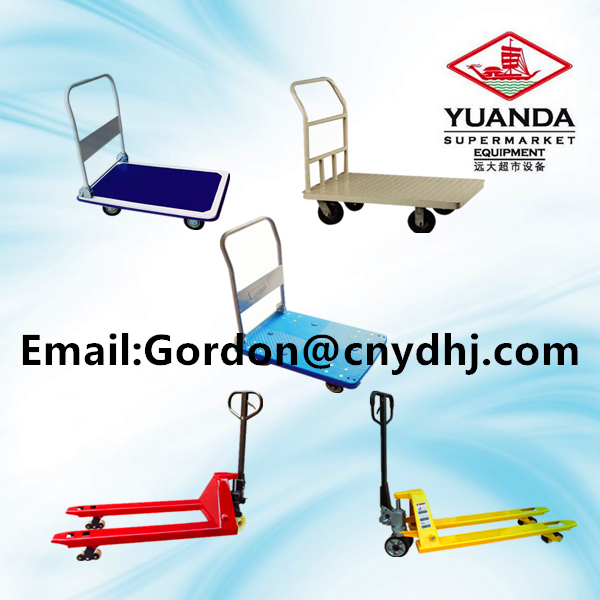 Durable Hand Truck/Hydraulic Cart for Supermarket/Warehouse Image1
