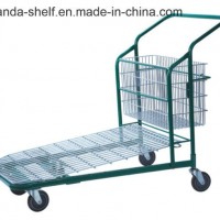 Warehouse Use Heavy Duty Flat Trolley Cart