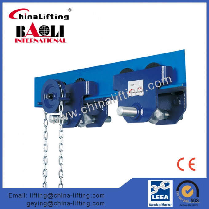 Trolley L1 Type, Geared Travel Trolley, Beam Trolley Image1