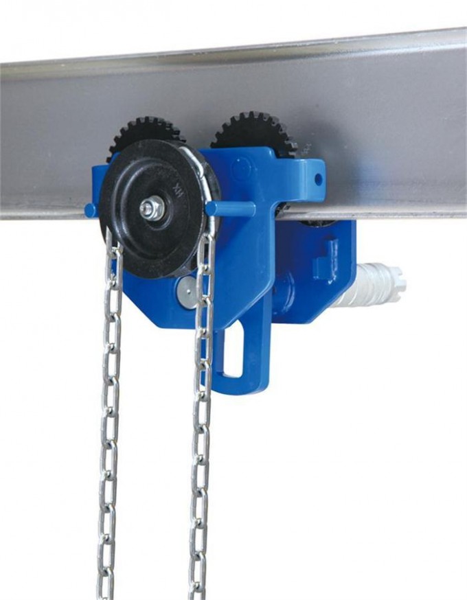 Ce Standard Manual Geared Trolley for Chain Block Image1