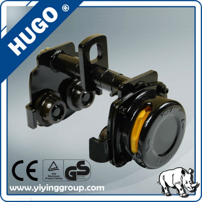 Chinese Manufacturers 1 Ton Beam Lifting Trolley/Manual Plain Trolley/Hand Trolley Image1