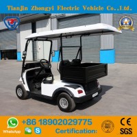 New Design Mini 2 Seats Electric Golf Cart with Luggage Box in The Back