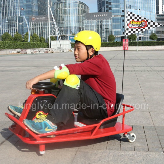 Kids Soliding Electric Trike Razor Crazy Cart with 250W Motor Image1