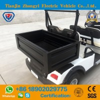 Hot Sale 4 Seater Electric Golf Cart with Cargo Box in The Back