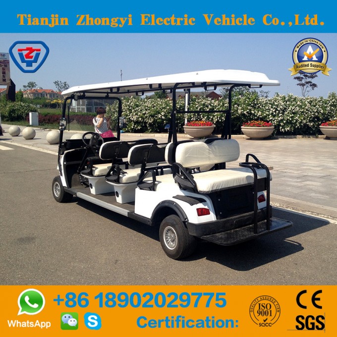 8 Passengers Golf Carts for Soccer Clubs/Weddings Image1