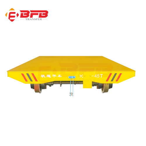 Battery Powered Heavy Motorized Transfer Trolley for Steel Coil (KPX-50T) Image1