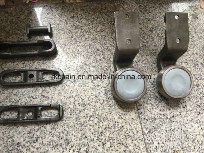 I-Beam Drop Forged Overhead Conveyor Chain and Trolley for Conveyor System Image1