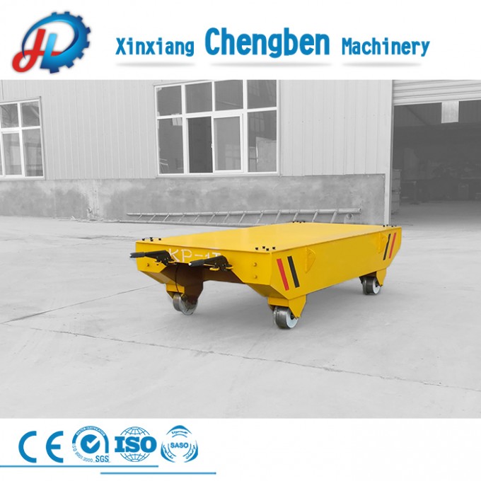 Abrasive Blasting Transfer Mobile Cable Powered Railroad Trolley Image1
